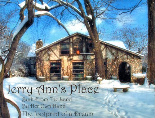 Jerry Ann's Place: Built from the Land by Her Own Hand - The Footprint of a Dream