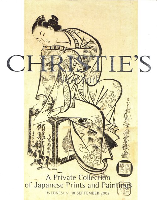 A Private Collection of Japanese Prints and Paintings, New York, 18 September 2002 (Sale 1184)