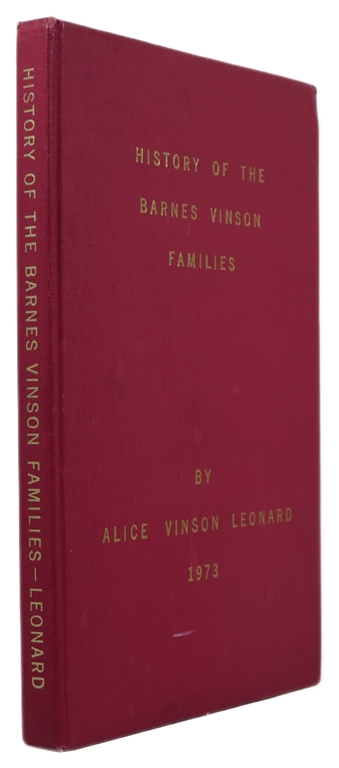 History of the Barnes-Vinson Families