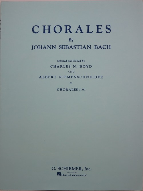 Chorales by Johann Sebastian Bach, Book I (Chorales 1-91)