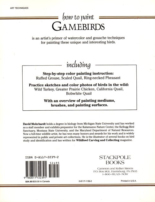 How to Paint Gamebirds: A Guide to Materials, Tools, and Technique