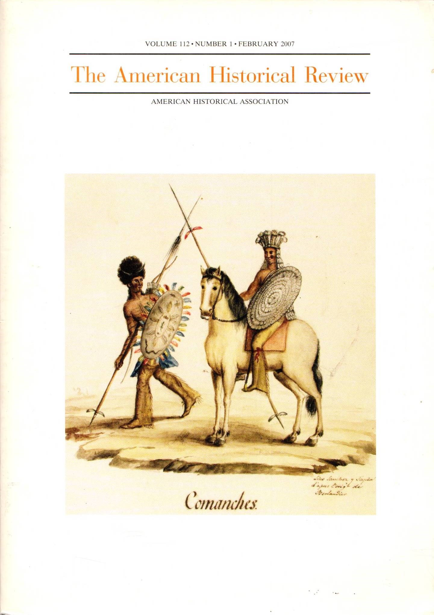 Image for The American Historical Review, Volume 112, Number 1, February 2007 The American Historical Review, Volume 112, Number 1, February 2007